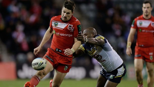 Key man: Can Gareth Widdop guide the St George Illawarra Dragons into the finals?
