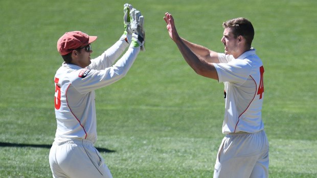Canberra-product Nick Winter has taken his fourth five-fer in just his fourth Sheffield Shield game.