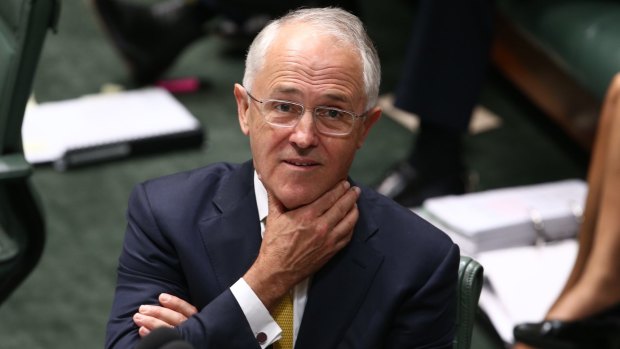 Prime Minister Malcolm Turnbull during question time. He wants a referendum worded to 'sing' to Aboriginal and Torres Strait Islander people.