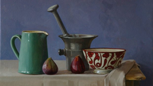 Crispin Akerman's 'Still life with figs'.