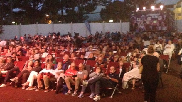 Big crowds are turning out for festival flicks.