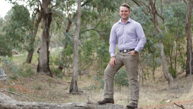 Canberra's Joshua Gilbert has been named the Australian Geographic Society Young Conservationist of the Year.