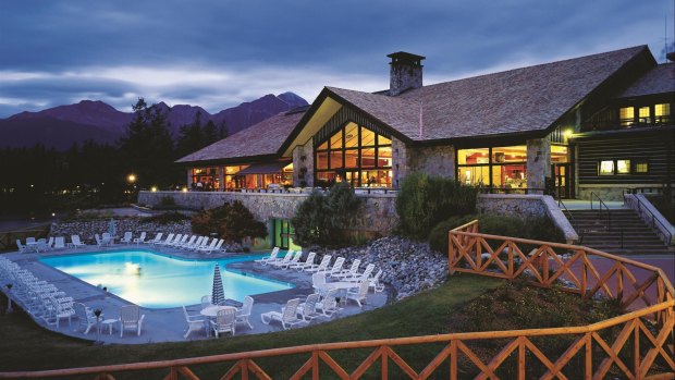 The alpine tranquillity of Fairmont Jasper Park Lodge.