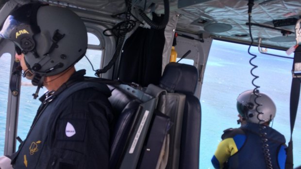 The Mackay-based RACQ CQ Rescue helicopter completed a two hour search on Monday morning but have failed to locate the missing man.
