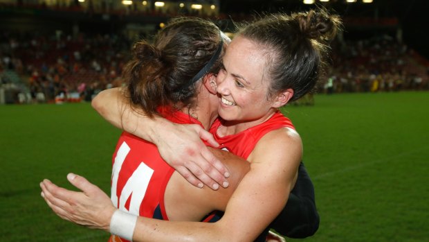 Daisy Pearce says the Demons have truly embraced the new women's team.