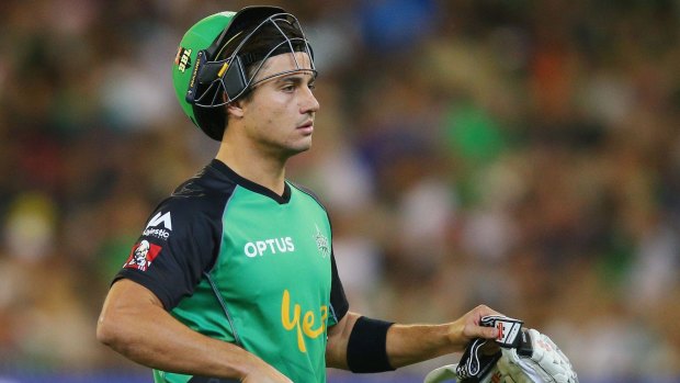 Marcus Stoinis has been called up for international duty but hasn't played a game.