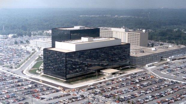 Headquarters of the National Security Agency in Fort Meade, Maryland.