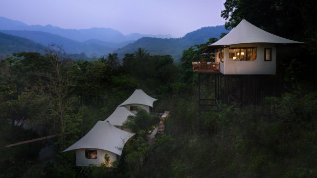 Complete immersion into nature: Rosewood Luang Prabang.