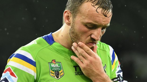 Hooker Josh Hodgson says the Green Machine will be "better for the experience" of losing to the Storm.
