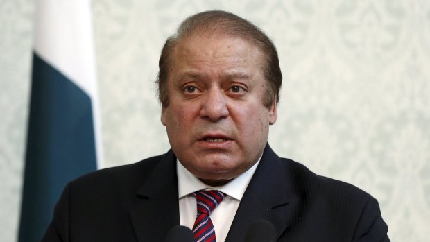 'This is an attempt to spread divisions in the country' ... Pakistani Prime Minister Nawaz Sharif. 