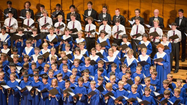 Christmas with the Australian Boys Choir.