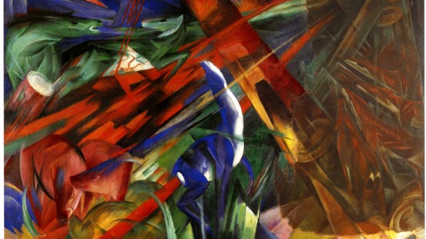 The Fate of the Animals by Franz Marc.