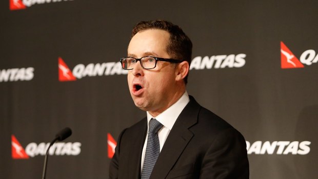 Qantas booked  a $540 million underlying earnings before interest and tax improvement for Qantas domestic.