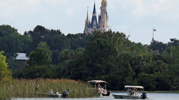 In the shadow of the Magic Kingdom, Florida Fish and Wildlife Conservation Officers searched for the toddler's body.