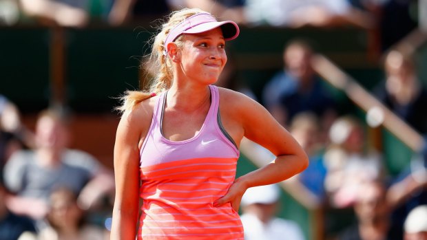 Breaking her silence: Donna Vekic.