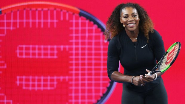 The only bling Serena Williams is interested in showing off in Melbourne is the Australian Open trophy.