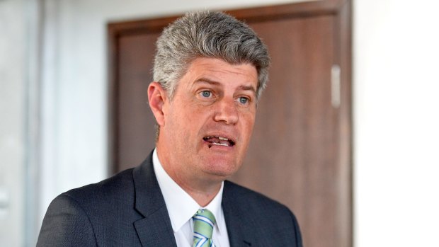 Minister for Transport Stirling Hinchliffe.