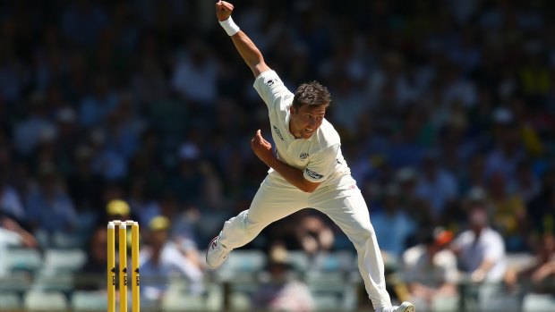 Thankless task: Trent Boult gave it his all, but had nothing to show at the end of the day.