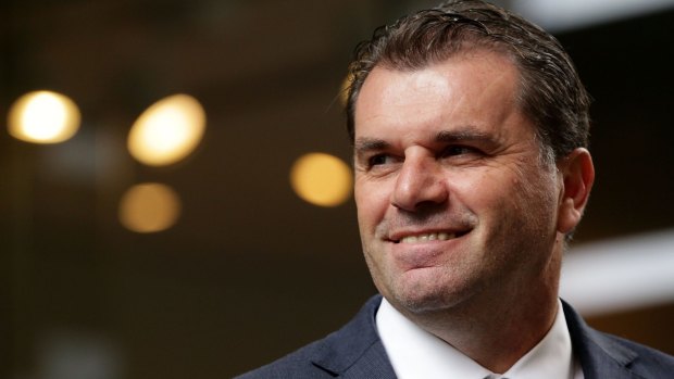 Ange Postecoglou: Keen for Socceroos' fans to create a hostile environment.