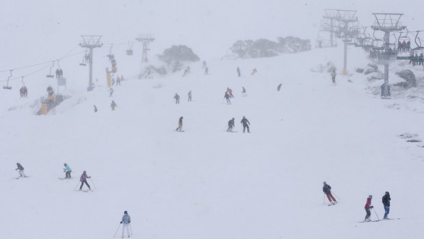 Boarders and skiers delight: a series of severe cold fronts is expected to dump a metre of snow over the weekend. 