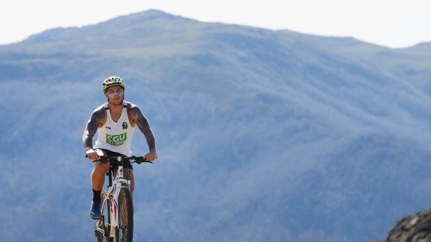 Serenity: Jamie Elliott rides at Mount Mackay