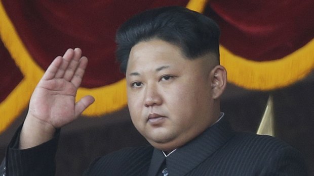 North Korean leader Kim Jong-un whose regime says acquiring a nuclear weapon "is the legitimate right of a sovereign state for self-defence".