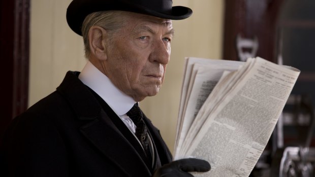 Ian McKellen is the ageing super slueth in <i>Mr Holmes</i>.