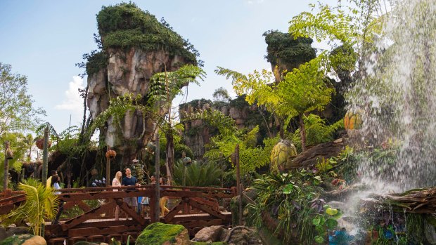 The Pandora attraction at Walt Disney World Resort in Florida.