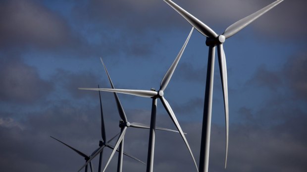 Storing energy from wind turbines can be expensive.