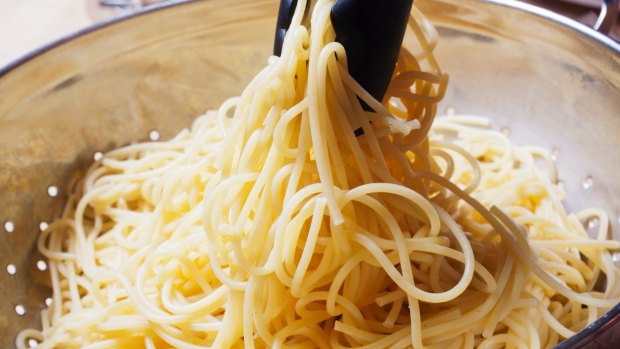 What is it about pasta that can erase all memory of a bad day?