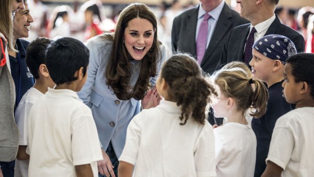 Bullied at school: The Duchess of Cambridge Kate Middleton.