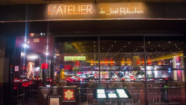 在拉斯维加斯Joel Robuchon餐厅。