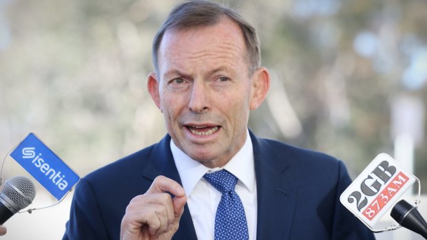 Tony Abbott slammed the ACT education minister's comments as "pretty outrageous".