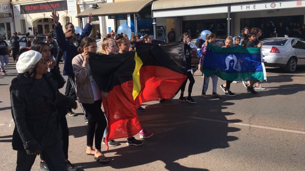 Demonstrations are being held in Kalgoorlie after the verdict.