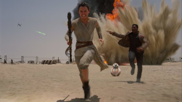 Daisy Ridley stars in the long-awaited seventh film in the <i>Star Wars</i> franchise. 