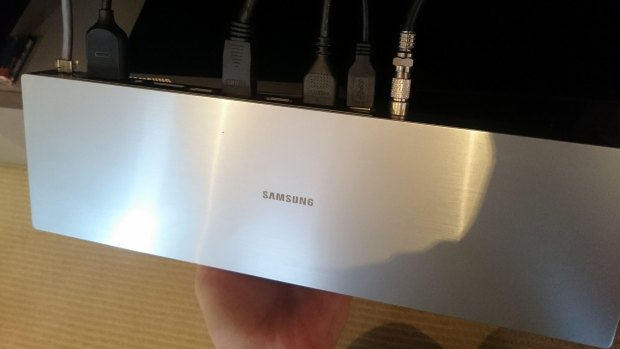 Samsung's One Connect box is a great innovation that lets you move all the inputs (and the heat from the TVs processor) to a more convenient location than the back of the set. It will also make for easy, less expensive upgrades.