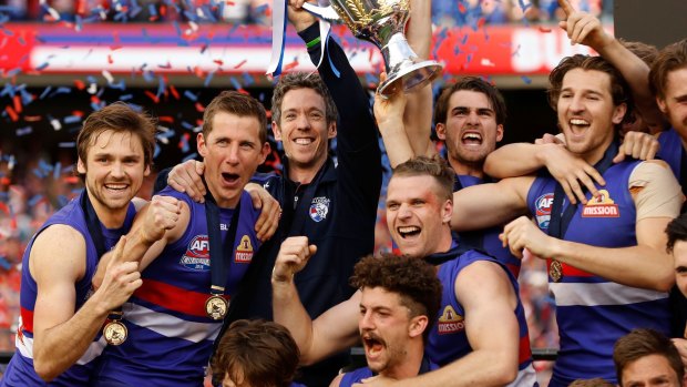 The Bulldogs won the grand final from seventh place last year.