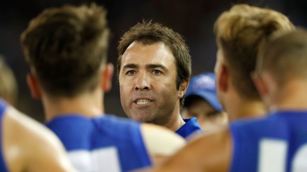 Hop to it: North came out firing after Brad Scott's half-time talk.