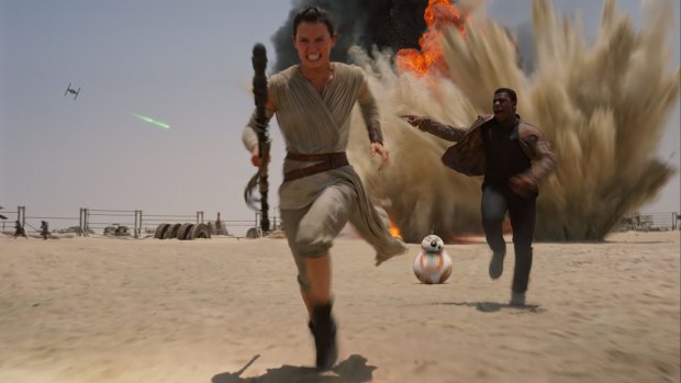 Racing to the billion dollar mark: <i>Star Wars: The Force Awakens</i> has set a new world record.
