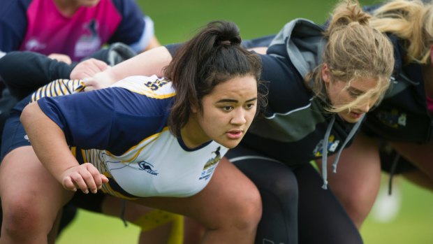 Violeta Tupuola has been selected for the Wallaroos for the upcoming World Cup in Ireland.