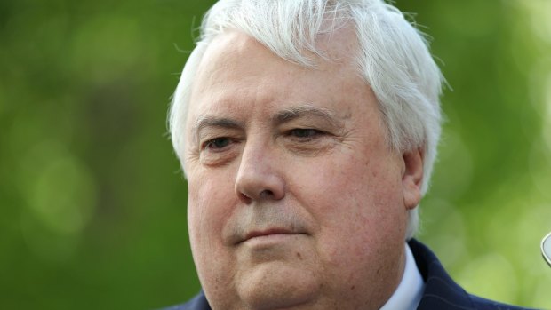 Clive Palmer vows to write to every household in Townsville.