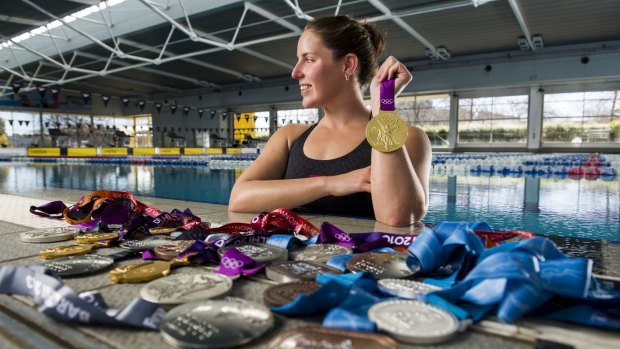 Alicia Coutts is preparing for a Rio Olympics swansong.