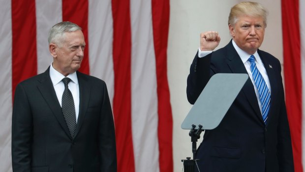 US Defence Secretary Jim Mattis referred to a "rules-based" order five times in his weekend speech to the big annual defence conference in Singapore.