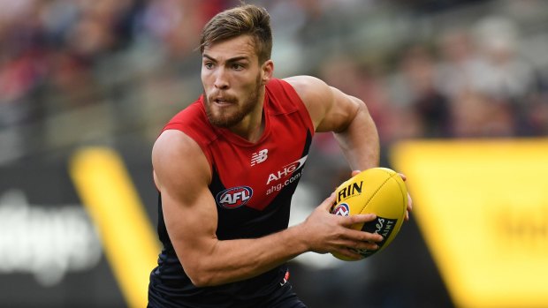 Jack Viney is determined to lead Melbourne into finals.