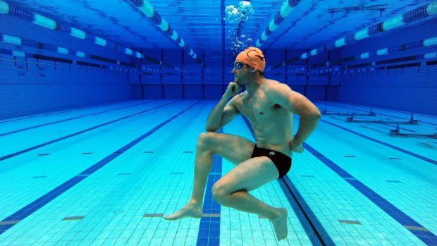 Canberra swimmer Luke Hinchcliffe.