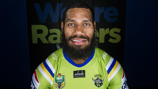 Canberra Raiders winger Sisa Waqa adds a wealth of experience to the team.
