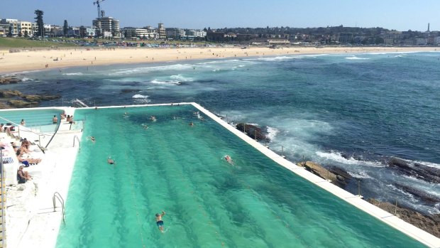 Bondi Beach is an ideal spot for a Sydneysider to take a beachside staycation. 