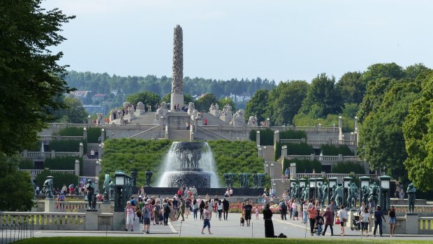 The Vigeland Sculpture Park.
