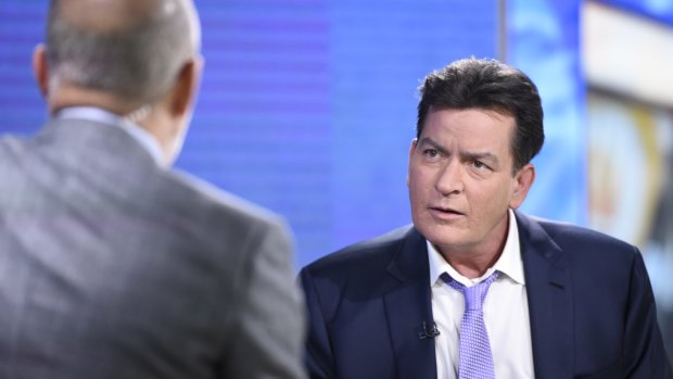 HIV positive: Charlie Sheen gave a candid interview with Today host Matt Lauer.