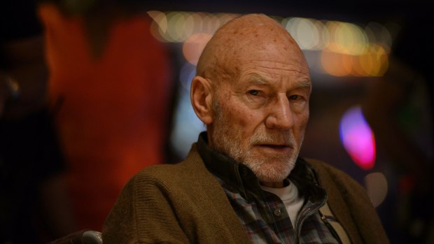 Patrick Stewart in Logan, in what he says will be his last performance as X-Men's Professor X.